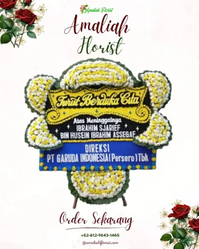Papan Bunga Duka di Karangdawa